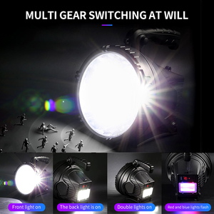 XHP90 Powerful LED Flashlight 10000mAH USB Rechargeable Torch IPX65 Waterproof Tactical <b>Flash</b> Lamp - Product Image 4