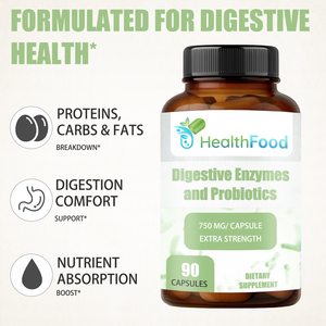 Cápsulas de Enzimas Digestivas con Mezcla Probiótica en Oferta, Mezcla Probiótica que Ayuda a Nutrir las Bacterias Beneficiosas del Intestino - Product Image 3