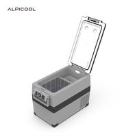 Réfrigérateur de voiture Alpicool CF45-LS, compresseur 12 volts, congélateur électrique, refroidisseur AC/DC, refroidissement rapide, réfrigérateur portable, OEM