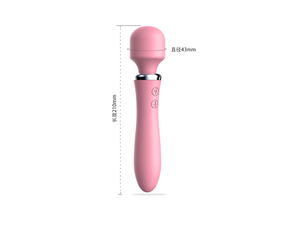 Vibrateur élégant Eros |   Masseur personnel silencieux pour elle |   Conception rechargeable pour les moments intimes ou les jeux de couple - Product Image 4