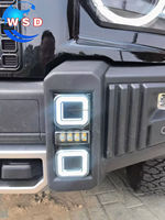Feux de jour LED ABS pour pare-chocs avant, feux antibrouillard avant, feux de jour pour Chery Jetour T2, pièces de modification automobile