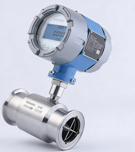 水用液体タービン流量計 モデルLWL11 |   CE認証取得済み OEM/ODM フランジ/ネジ接続 高精度 バッテリー駆動 - Product Image 1