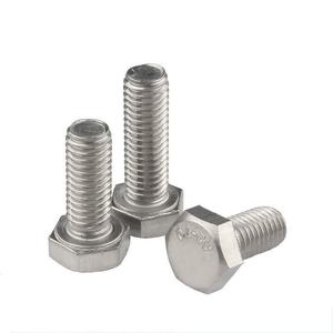 Des milliers de fixations : boulons hexagonaux externes en acier inoxydable 304 M3-M18 DIN933 A2-70, connexion entièrement filetée - Product Image 1