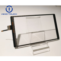 Module LCD tactile haute luminosité de 7 pouces avec verre de protection personnalisé, précision tactile constante pour équipement de kiosque