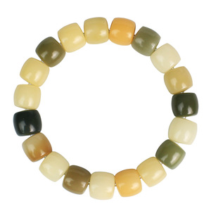 สร้อยข้อมือรากบอดีหลายสี ลูกปัดทรงสี่เหลี่ยมผืนผ้า ขัดเงาอย่างเป็นธรรมชาติ สำหรับผู้ชาย ผู้หญิง ของขวัญคู่รัก - Product Image 5