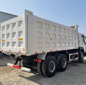 Sinotruk Howo Model 6X4 Truk Sampah Dump Truck Tipper Trailer Mining Truck Cina untuk Dijual