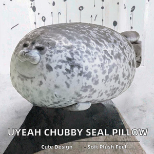 Uכן מקסים השמנמן הסום 3d ממולא כרית רכה pp כותנה מלאה קטיפה לילדים בבית יום הולדת התינוק משחק - Product Image 4