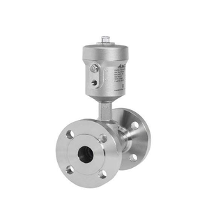 En stock E290 8290 Vanne à siège incliné en acier inoxydable à bride DN10-DN65 2/2 NC NO Bistable à commande pilote simple ou double action - Product Image 2