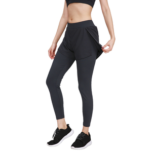 2-in-1 hardloopshorts dames compressieleggings sport tight shorts gym yogabroek - Product Image 1