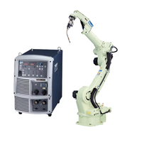 Machine à souder CO2/MAG Welbee Inverter M350, machine à souder par impulsions avec refroidissement par air/eau et 380V pour bras robotisé de soudage OTC