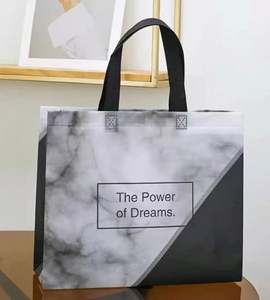 Color Pattern Non-Woven Bag <b>Waterproof</b> Non Woven Bag Recycling Laminated Non-Woven Shopping Bag - Product Image 5