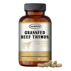 Healthife Oem Private Label Grasgevoerd Rundvlees Thymus <span class=keywords><strong>Capsules</strong></span> - Product Image 1
