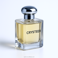 Échantillon Gratuit – Flacons de Parfum Carrés en Verre Transparent avec Bouchon Magnétique, Écologiques et Recyclables, pour Diffuseur à Bâtonnets avec Impression Sérigraphique