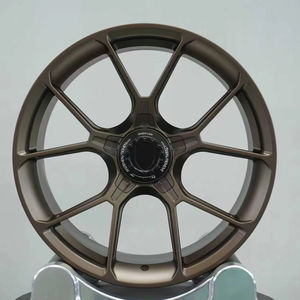 SYJX-004 Cerchi in Lega Forgiati Monoblocco 15-26 Pollici con Bordo Lucidato Cromato per Nissan <span class=keywords><strong>GT</strong></span>-R <span class=keywords><strong>BMW</strong></span> Serie 3 Serie 5 Bronzo Opaco - Product Image 1