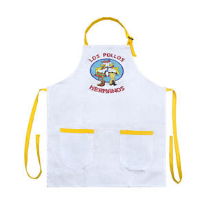 Wholesale <b>Chef</b> Cooking Kitchen Bib Aprons Custom Restaurant <b>Dish</b> Washing Pocket Unisex Adjustable Strap Barbecue European Style - Product Image 5