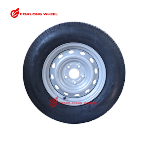 Roues personnalisées FORLONG 5.5X14 5X112 5-112-66.5 Jante de <span class=keywords><strong>remorque</strong></span> 14 pouces pour WESTLAKE <span class=keywords><strong>185R14C</strong></span> - Product Image 2