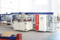 Machine d'emballage en carton, machine d'emballage en caisse enveloppante pour une seule pièce, produits en bouteille, industrie des boissons