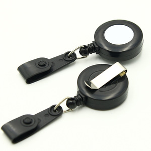 Bobine métallique rétractable en plastique personnalisé, porte-Badge porte-carte d'identité <span class=keywords><strong>pour</strong></span> la Promotion 1 pièce - Product Image 3