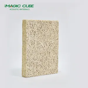 New 2022 Factory Wood Wool Insulation Board Wood Wool Acoustic Panel Wood Wool Board For Sale