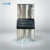 Machine à glaçons en cubes de qualité fiable à prix compétitif, refroidissement par eau, choix idéal pour les magasins de boissons