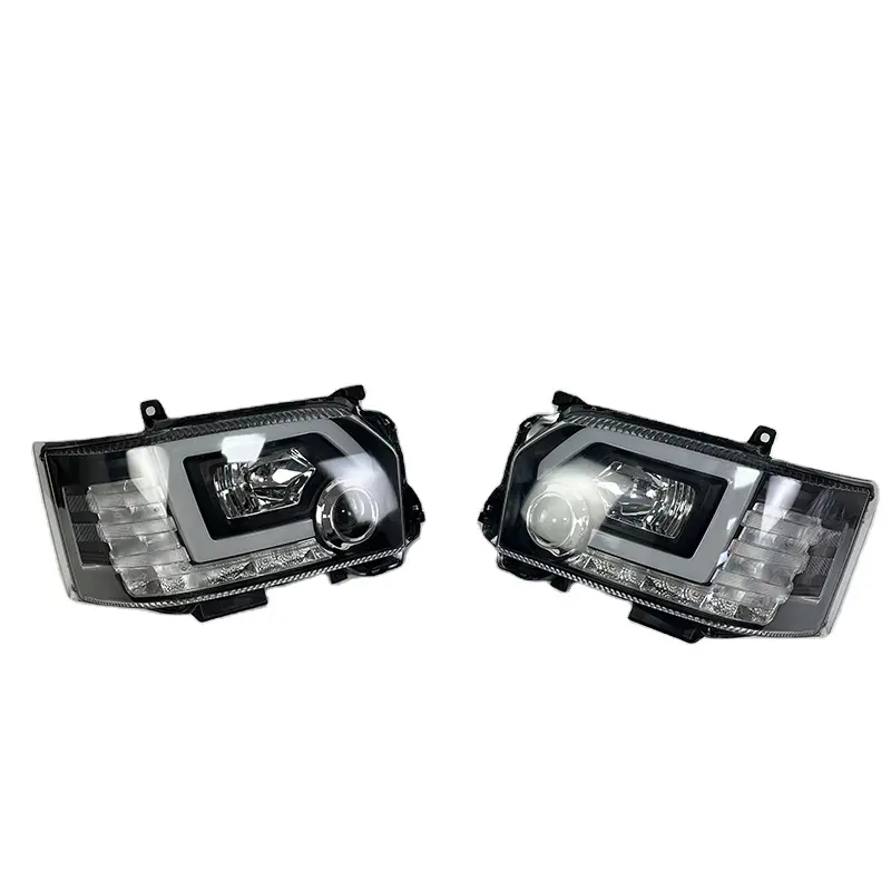 All'ingrosso auto LED Running Headlight Hiace Bus 2014-2018 Sonar LED Lens Head Lamp