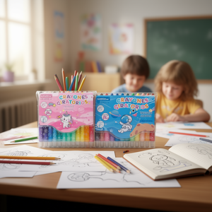 WeiBo Rotating Crayons 24 Colors Twistable For Kids Art Supplies - Product Image 2