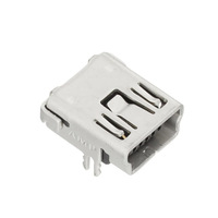 1734510-2 Pengganti Konektor USB MINI USB, TIPE B, R/A, T/H