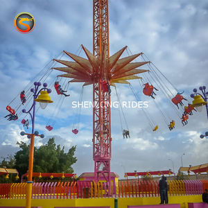 ราคาโรงงานโดยตรงฟรีฤดูใบไม้ร่วงทาวเวอร์เกมสวนสนุกหมุนบินท้องฟ้าวางหอขี่ - Product Image 3