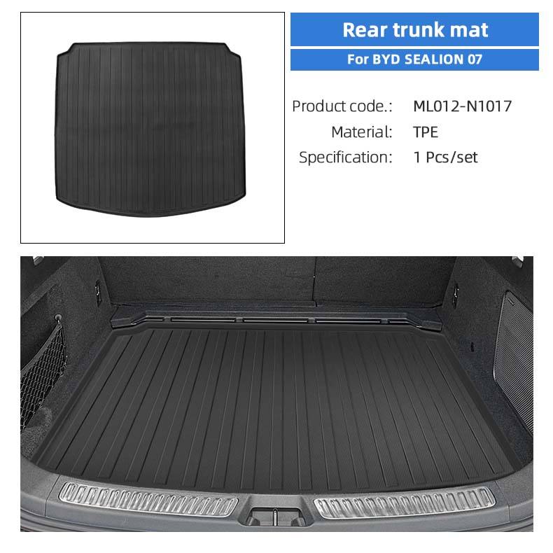 Tapis de coffre arrière