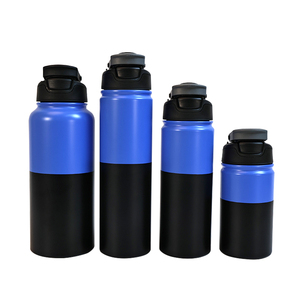 Frasco de <span class=keywords><strong>1000ml</strong></span> con nuevo diseño Botella de vaso frío y caliente de acero inoxidable con aislamiento térmico al vacío de doble pared con tapas - Product Image 3