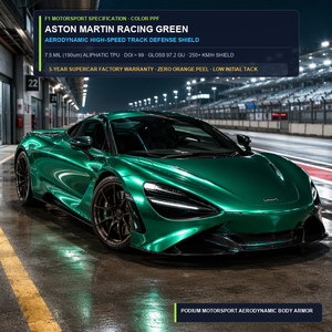 Instant Self Healing Color PPF British <strong>Track</strong> Racing Green Aliphatic Polyurethane Auto Paint Armor Roll Wholesale - Product Image 1