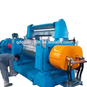 CE rubber two roll mixing mill,22" rubber two roll refiner mill,22" rubber mixing mill