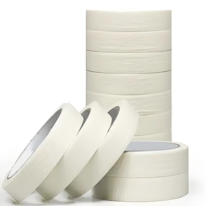 Cinta automotriz de alta carrocería, papel de enmascarar decorativo fácil de rasgar de 48mm para pulverización de pintura, <span class=keywords><strong>precio</strong></span> de proveedor competitivo Doble - Product Image 1