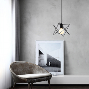 Intérieur Vintage En Fer Noir E27 E26 Unique Tête Lumière Luminaire Suspendu Lustre - Product Image 4