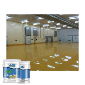 JIANBANG Cat Lantai Epoxy Dua Komponen Bergaransi 8 Tahun, Cat Bangunan Cair Tahan Asam/<span class=keywords><strong>Alkali</strong></span>/Air, Kilap Tinggi, Aplikasi Kuas - Product Image 1