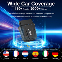 Escáner OBD2 Inalámbrico V011 en Stock de Fábrica, Elm 327 Bluetooth para iPhone, Herramienta de Diagnóstico para Todos los Vehículos