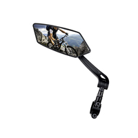 Kaca spion sepeda gunung ABS, peralatan bersepeda murah kaca spion samping sepeda gunung