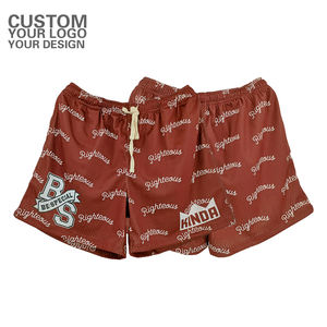 Customizable <b>Men's</b> Summer Outdoor Comfort Mesh <b>Shorts</b> <b>With</b> Quick Dry Feature Casual Board <b>Shorts</b> <b>With</b> <b>Zipper</b> <b>Pocket</b> Drawstring - Product Image 1
