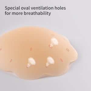 In magazzino riutilizzabile sottile riutilizzabile Silicone adesivo Nipplies copri capezzolo per le donne - Product Image 2