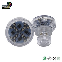 IP65 AC24V 45MM E14 LED manèges d'amusement lumières ponctuelles préprogrammées 1-16 effets de filature éclairage de foire pour fête foraine