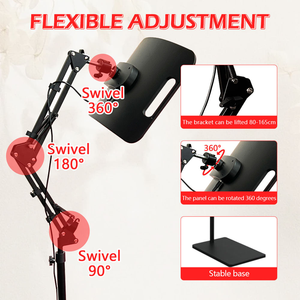 Lámpara de Terapia de Luz Roja, Terapia de Luz Infrarroja con Soporte, Dispositivo de Luz Roja de 660nm y Luz Infrarroja Cercana de 850nm para el Cuerpo - Product Image 6