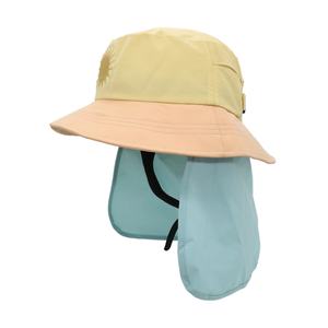 Custom Waterproof UPF50+ <b>Sun</b> Protect Surf Bucket <b>Hat</b> <b>With</b> <b>Neck</b> <b>Flap</b> Safety Chin Strap Quickly Dry Beach <b>Hat</b> - Product Image 2