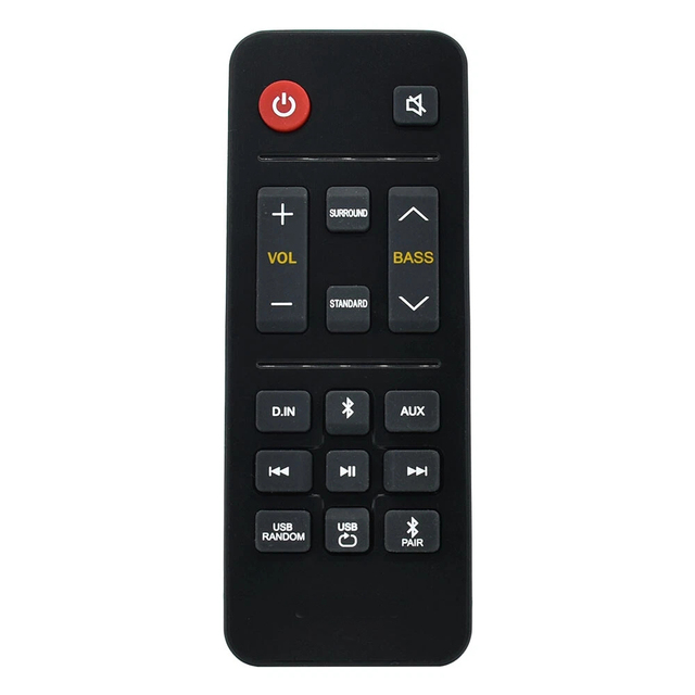 Bose Soundbar 500 Remote Control Functions Guide