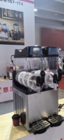 Restaurant Cuisine Smoothie Maker Pas Cher Slush Sirop Machine à Boissons Glacées à Vendre 2 Réservoirs/3 Réservoirs Margarita Slush Machine