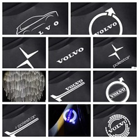 Projecteur de logo de bienvenue pour portière XC90 V90 XC40 S60, lampe de courtoisie LED 12V 18W à brancher, version améliorée