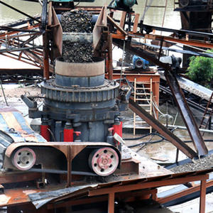 Stone <span class=keywords><strong>Rock</strong></span> Ore Hydraulische Kegel brecher Maschine Tertiär Stein kegel brecher Kies brecher zu verkaufen - Product Image 5