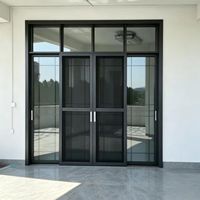 Soundproof Heavy Duty Sliding Door System Weather Resistant Terrace Balcony Patio Courtyard for Villa Projects