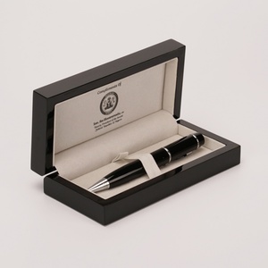 High-grade Wooden Pen <b>Box</b> Custom Fashion Single Pen Collection <b>Box</b> Luxury Pen <b>Box</b> - Product Image 6