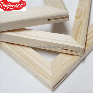 핫세일 1.7*2.5CM 소나무 스트레처 바 맞춤형 고품질 도매 스트레치드 프레임 캔버스 바 - Product Image 2