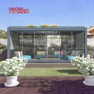 Vente directe d'aluminium avec toit rétractable et auvent, portique, jardin, patio, parking, pergola - Product Image 1